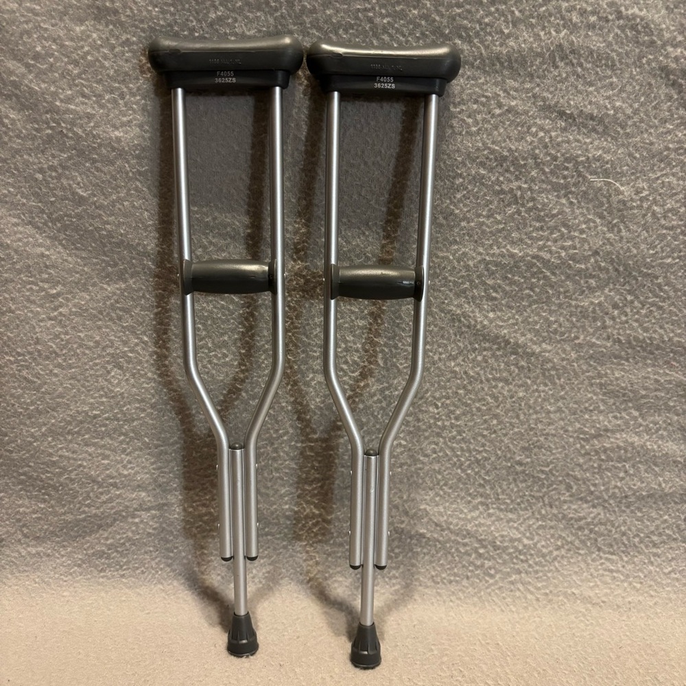 Doll Toy Pair of 12” Underarm Crutches